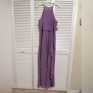 Wisteria David’s Bridal Bridesmaid Dress